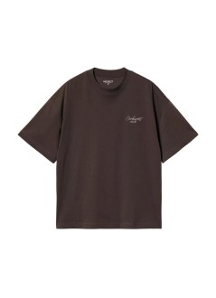 carhartt t-shirt mans/s signature script t-shirt - i033828 3xbxx