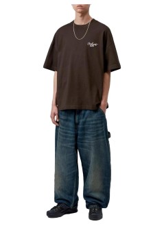 carhartt t-shirt mans/s signature script t-shirt - i033828 3xbxx