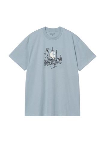 carhartt t-shirt mans/s old painter t-shirt - i037248 33exx