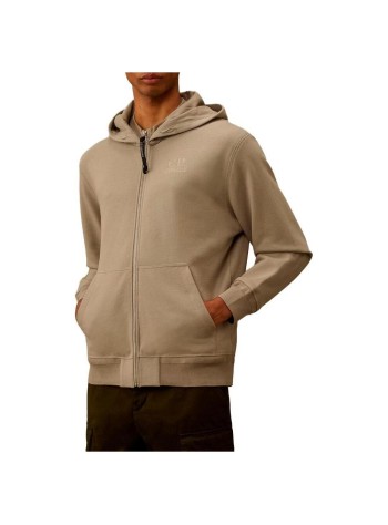 c.p.company sweater mandiagonal raised fleece crewneck logo sweatshirt - 21cmss025a005086w 120 2