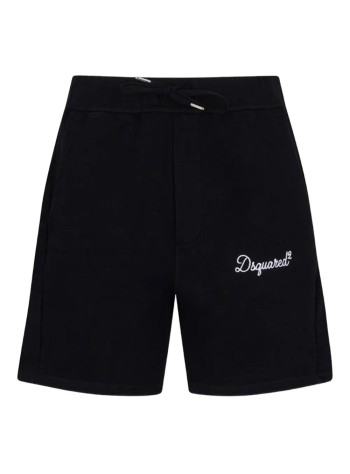 dsquared short pant mandsquared2 signature jersey short - s74mu0969d25029 900