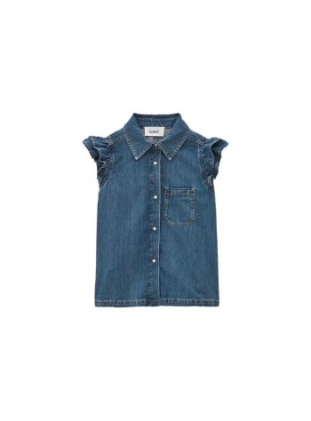 ba&sh camiseria mujer shirt iyoyo - 1h26iyoy bluejeans