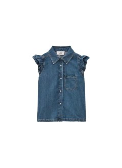 ba&sh camiseria mujer shirt iyoyo - 1h26iyoy bluejeans
