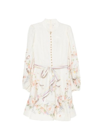 zimmermann vestido mujer valiant button mini dress - 9142df261 crbq