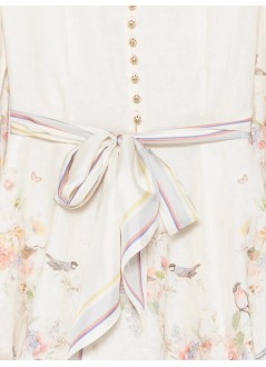 zimmermann dress womanvaliant button mini dress - 9142df261 crbq