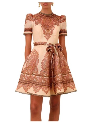 zimmermann vestido mujer ascent picnic mini dress - 9767df262 lapa 2