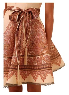 zimmermann vestido mujer ascent picnic mini dress - 9767df262 lapa