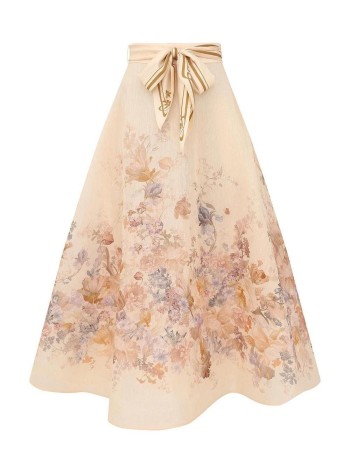 zimmermann falda mujer ascent circle midi skirt - 0267sf262 crf