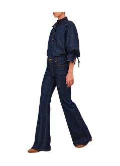 zimmermann pantalon jeans mujer slim flare jean - 9482pf26r habl
