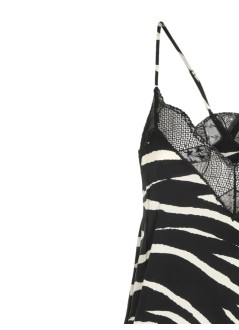 zadig & voltaire vestido mujer risty soft tiger - wwdr02700 011