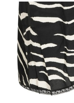 zadig & voltaire vestido mujer risty soft tiger - wwdr02700 011