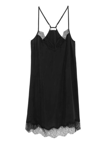 zadig & voltaire vestido mujer respas silk - wwdr02721 011