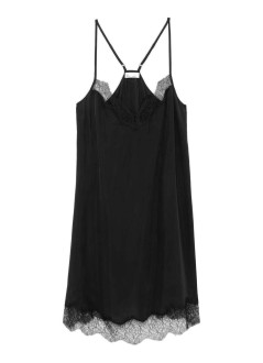 zadig & voltaire vestido mujer respas silk - wwdr02721 011