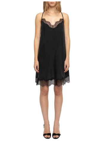 zadig & voltaire vestido mujer respas silk - wwdr02721 011 2