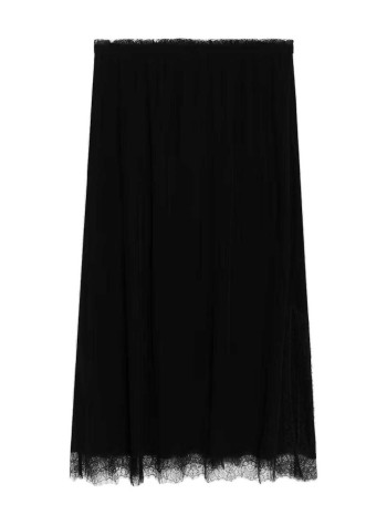 zadig & voltaire falda mujer jarvis soft - wwsk01651 011