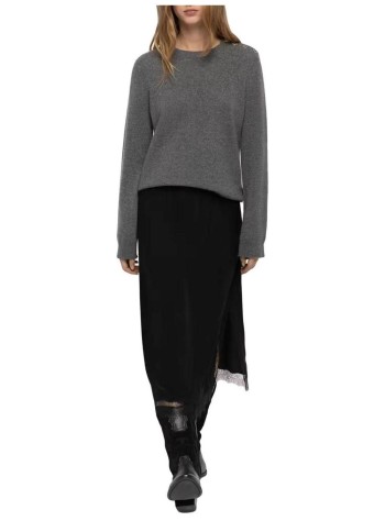 zadig & voltaire falda mujer jarvis soft - wwsk01651 011 2