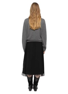 zadig & voltaire falda mujer jarvis soft - wwsk01651 011
