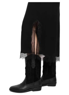 zadig & voltaire falda mujer jarvis soft - wwsk01651 011
