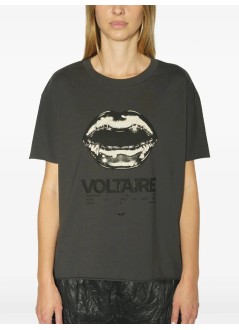 zadig & voltaire top mujer tommer hc tour lips strass - jwts02925 009