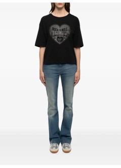 zadig & voltaire top mujer taida bc heart rnr strass - jwts02922 011