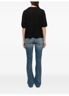 zadig & voltaire top mujer taida bc heart rnr strass - jwts02922 011