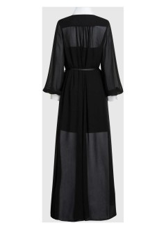 karl lagerfeld dress womanstudio long dress - b4w13056 999