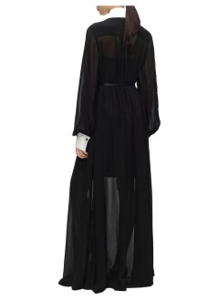 karl lagerfeld dress womanstudio long dress - b4w13056 999