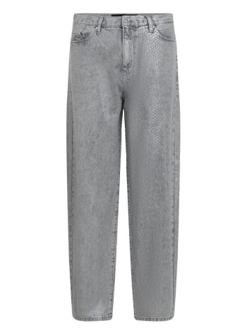 karl lagerfeld pantalon jeans mujer coated python denim pants - b4w10086 d21