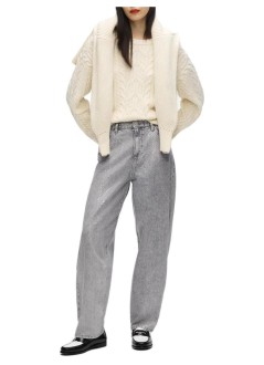 karl lagerfeld denim womancoated python denim pants - b4w10086 d21