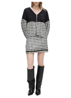 karl lagerfeld falda mujer boucle skirt - b4w12013 a96
