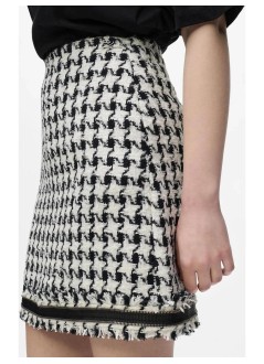 karl lagerfeld falda mujer boucle skirt - b4w12013 a96