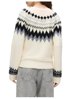 karl lagerfeld punto mujer alpine knit - b4w18020 101