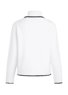 karl lagerfeld sudadera mujer soutache turtleneck sweater - b4w18033 101
