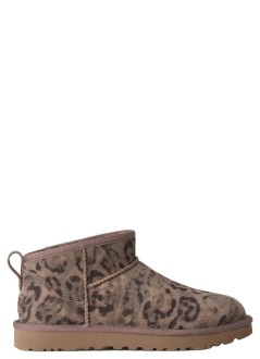 ugg bota mujer w classic ultra mini spotted - 1180623 che