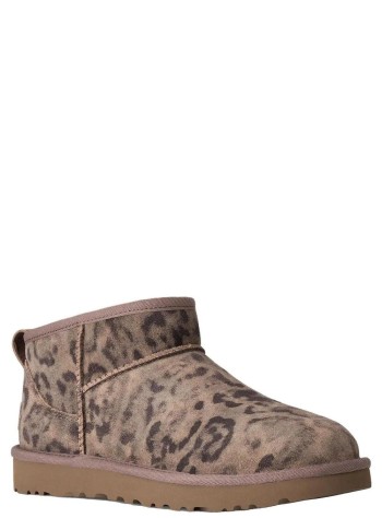 ugg bota mujer w classic ultra mini spotted - 1180623 che 2