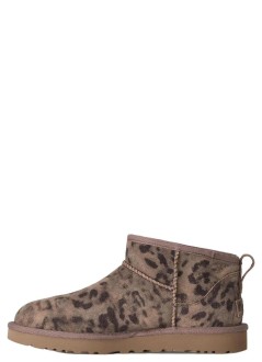 ugg bota mujer w classic ultra mini spotted - 1180623 che