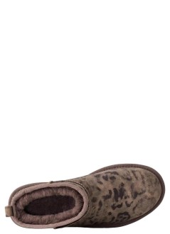 ugg bota mujer w classic ultra mini spotted - 1180623 che