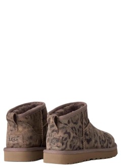 ugg bota mujer w classic ultra mini spotted - 1180623 che