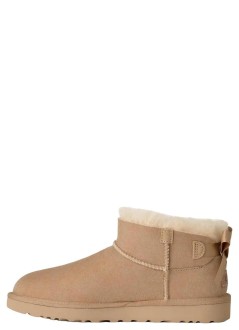 ugg bota mujer w ultra mini bailey bow - 1185491 che