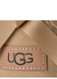 ugg bota mujer w ultra mini bailey bow - 1185491 che