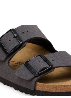 birkenstock sandalia hombre arizona bfbc - 1032023 velvet gray tonal buckles