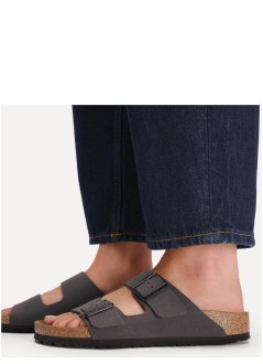 birkenstock sandalia hombre arizona bfbc - 1032023 velvet gray tonal buckles