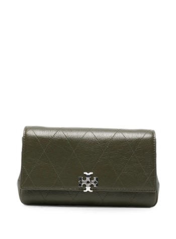 tory burch crossbody womancharlie quilted chain wallet - 186041325 325