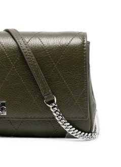 tory burch crossbody womancharlie quilted chain wallet - 186041325 325