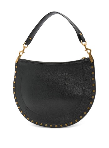 isabel marant crossbody mujer oskan soft zip-gz - 25abf0066fac3c22m 01bk 2