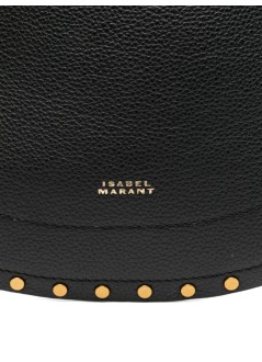 isabel marant crossbody mujer oskan soft zip-gz - 25abf0066fac3c22m 01bk