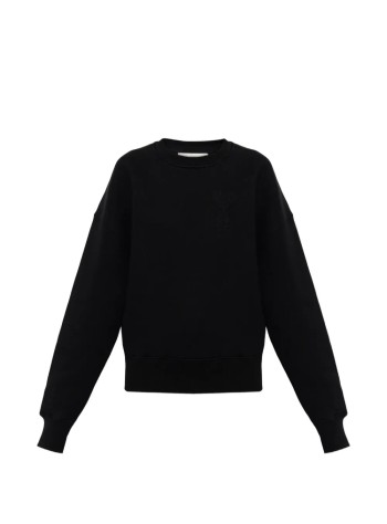 ami sudadera hombre quota - sweatshirt with tonal embossed big ami de coeur - usw755749 001