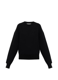ami sudadera hombre quota - sweatshirt with tonal embossed big ami de coeur - usw755749 001