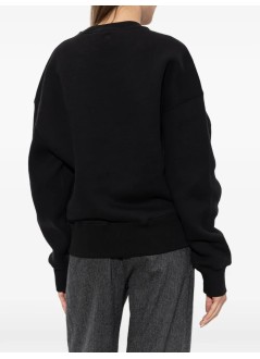 ami sudadera hombre quota - sweatshirt with tonal embossed big ami de coeur - usw755749 001