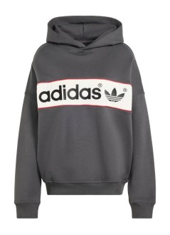 adidas originals sudadera hombre block hoodie - lf3019 utiblk